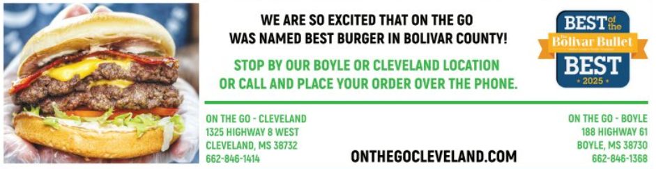 Best Burger in Cleveland Mississippi